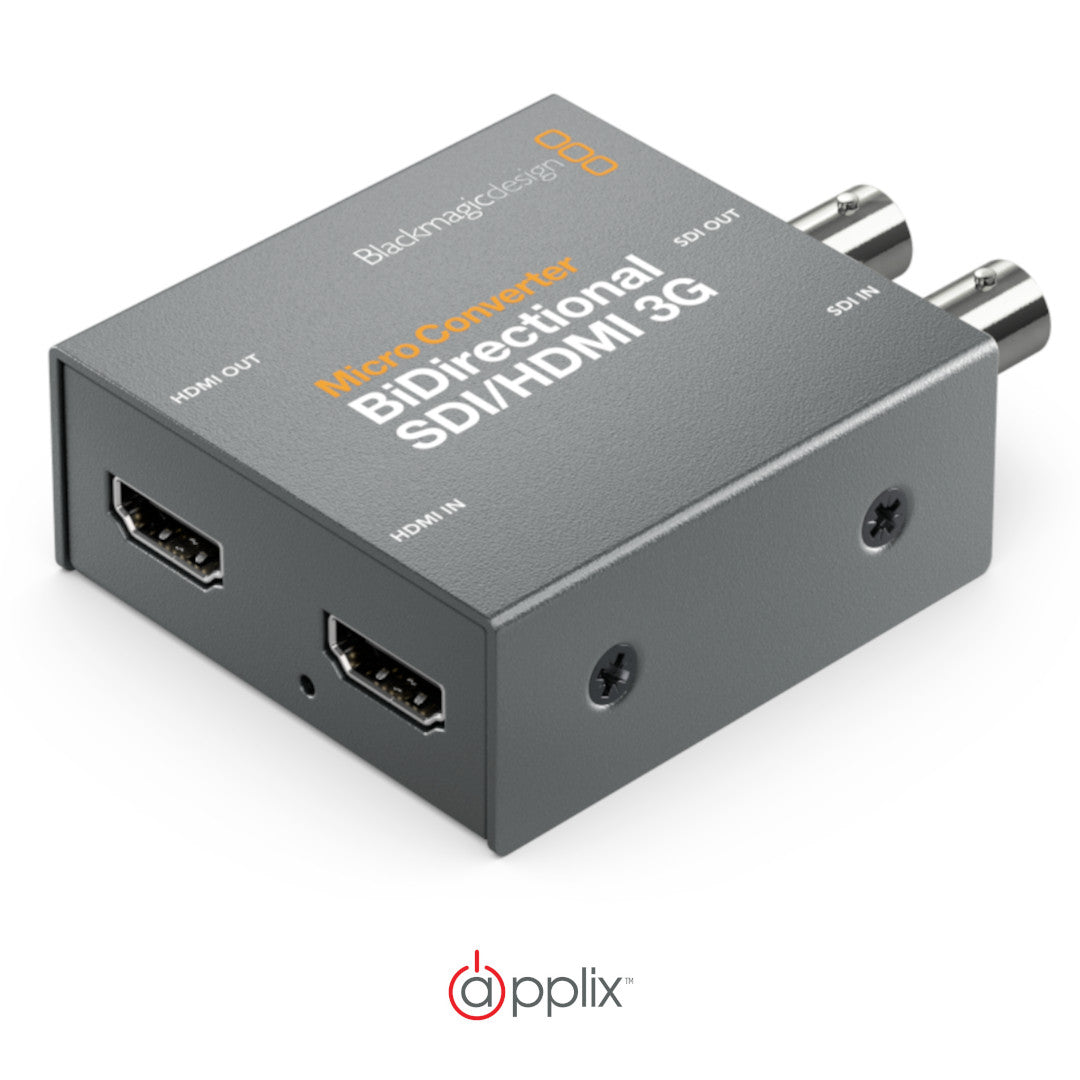 Blackmagic Design Micro Converter Bi-Directional 3G x 12 Bundle detail image 3