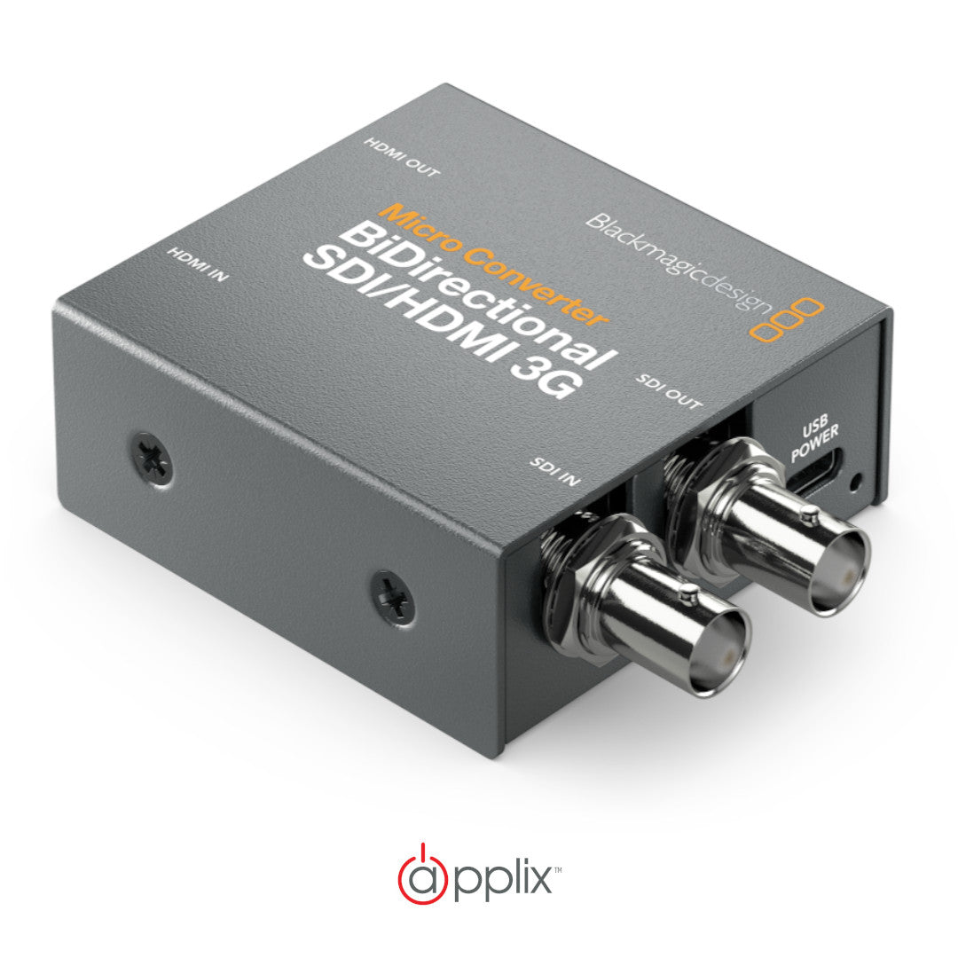 Blackmagic Design Micro Converter Bi-Directional 3G x 12 Bundle detail image 2