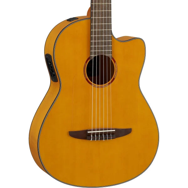 Yamaha NCX1FM Acoustic/Electric Nylon String Classical Guitar detail image 5