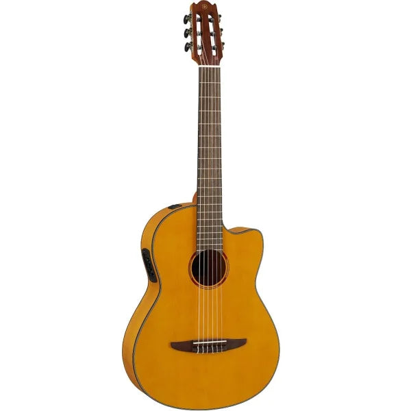 Yamaha NCX1FM Acoustic/Electric Nylon String Classical Guitar detail image 6