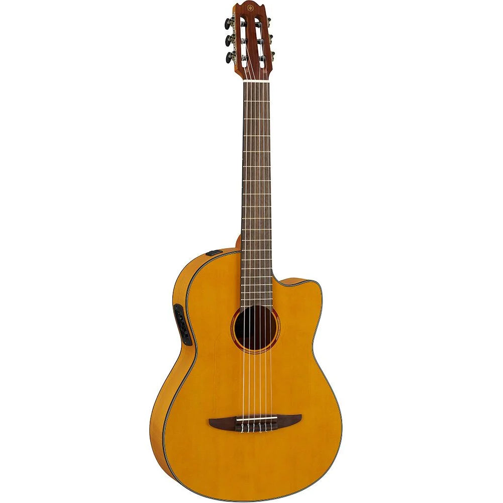 Yamaha NCX1FM Acoustic/Electric Nylon String Classical Guitar detail image 2