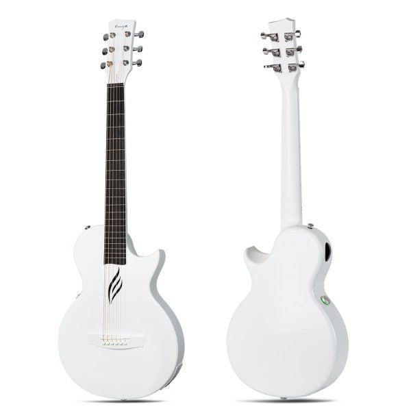 Enya Nova Go SP1 Carbon Fibre Electro-Acoustic Guitar - White detail image 10