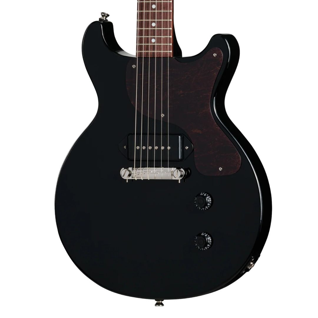 Epiphone Les Paul Junior Double Cut Electric Guitar in Ebony product image