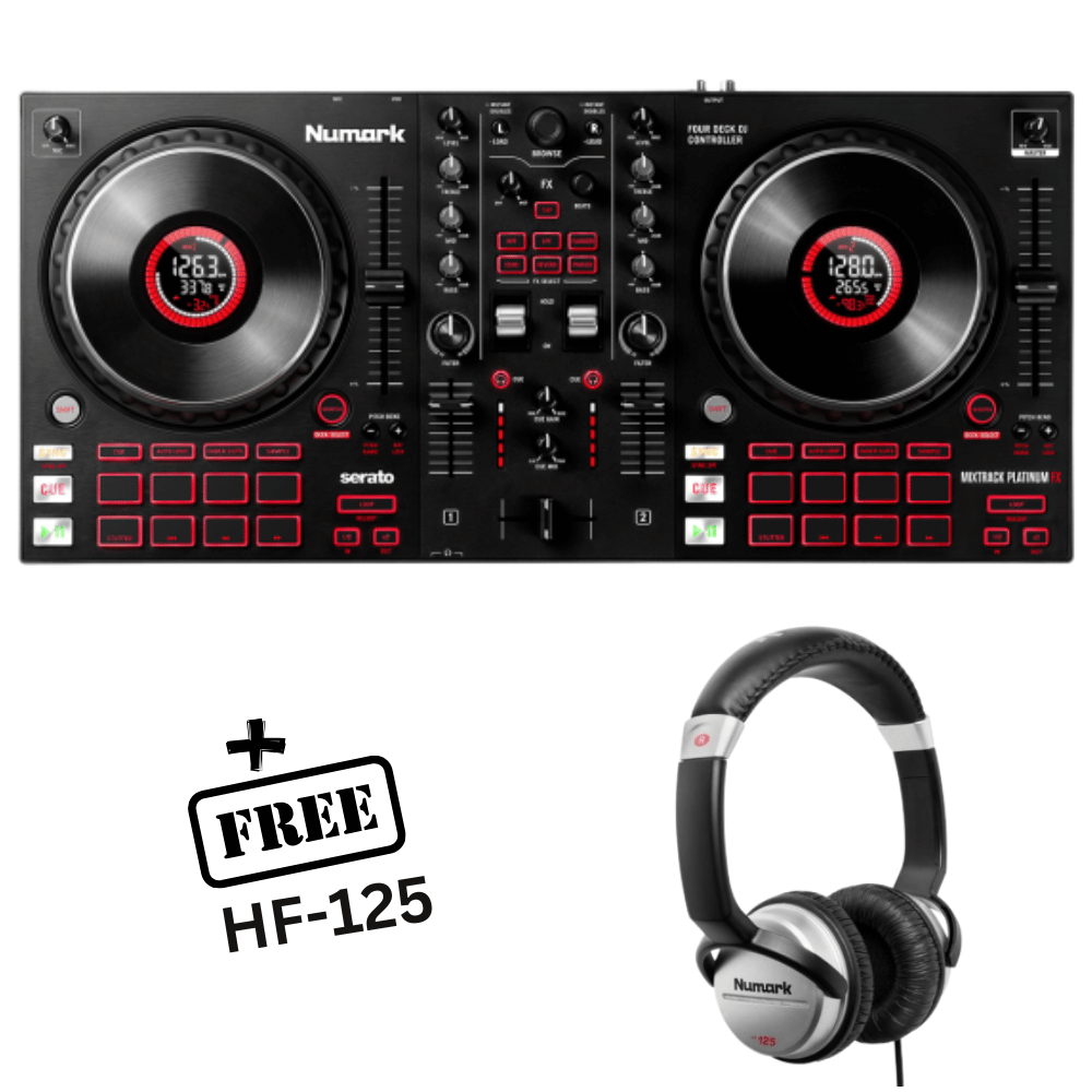 Numark Mixtrack Platinum FX (FREE NUMARK HF125) - Numark - VisionSounds South Africa