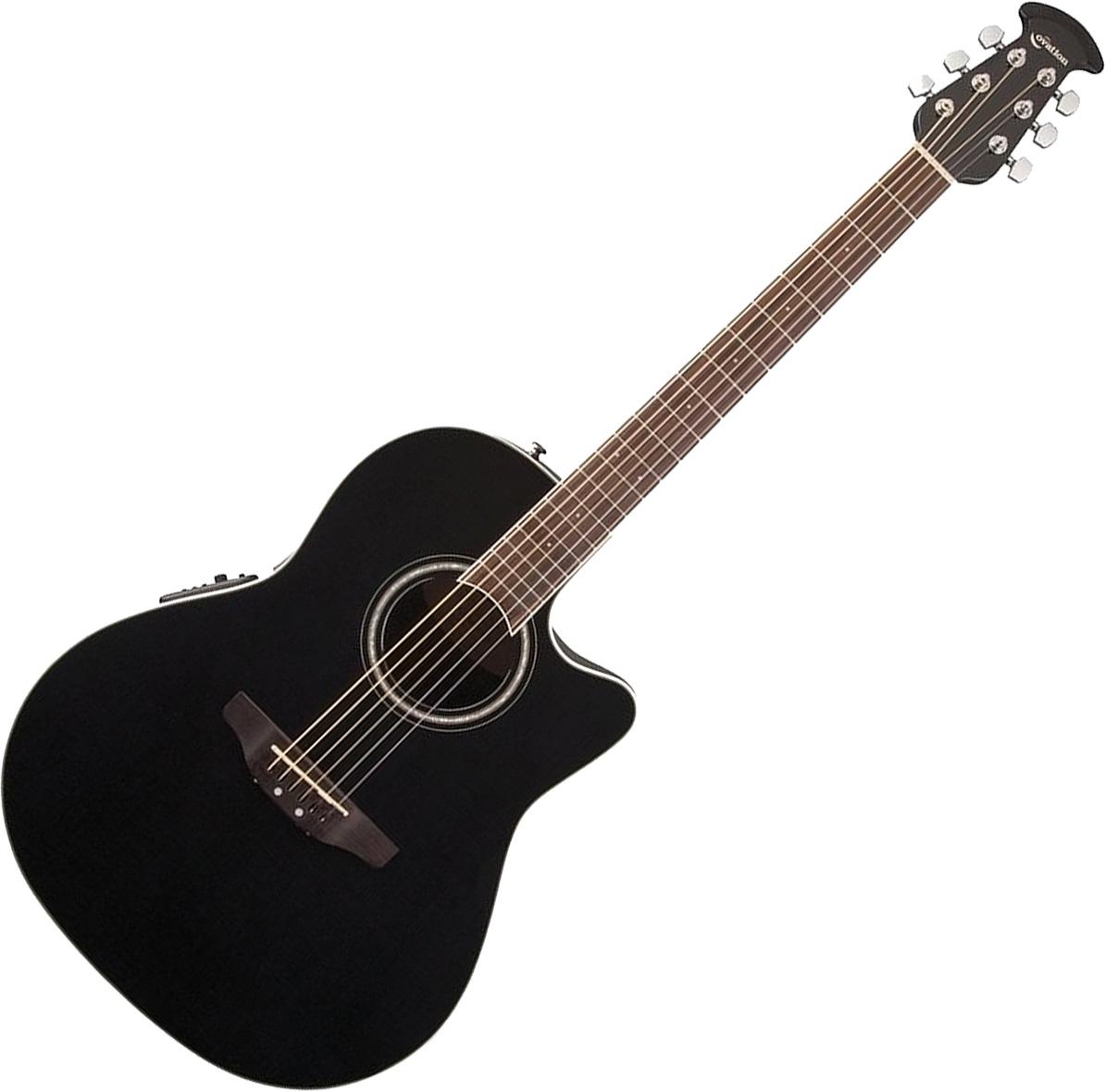 Ovation Celebrity Standard CS24-5 Mid Depth - Black detail image 2