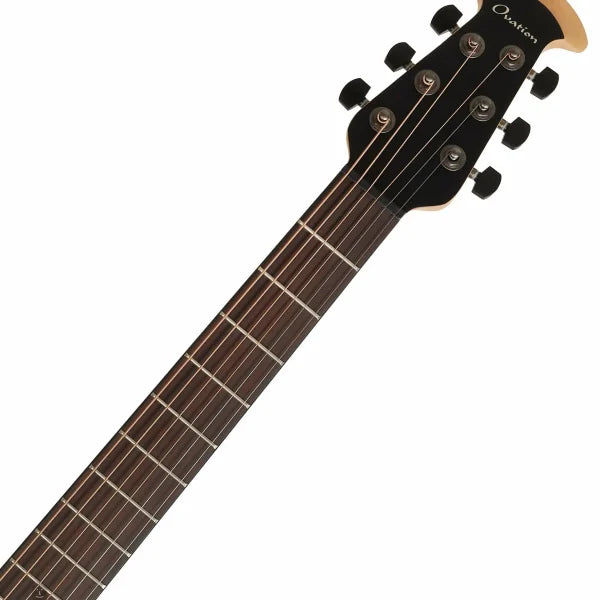 Ovation Mod TX Collection 2078TX-5 Deep Contour - Black Texture detail image 9