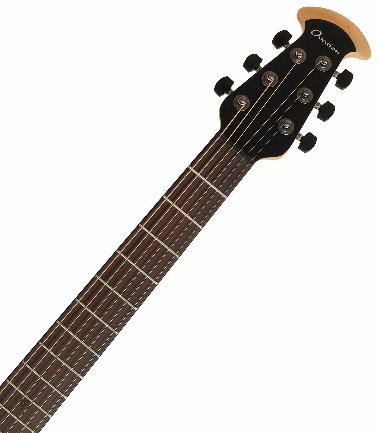 Ovation Mod TX Collection 2078TX-5 Deep Contour - Black Texture detail image 5