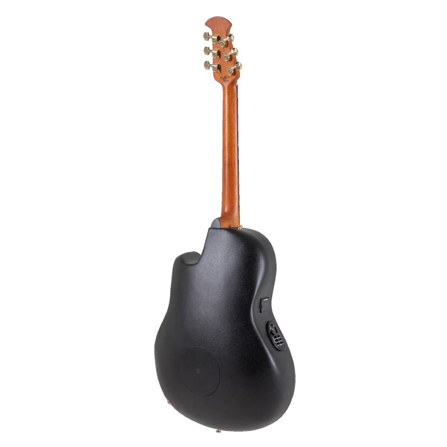 Ovation Celebrity Elite Plus CE44P-FKOA Mid-Depth Acoustic-Electric Guitar - Natural Koa detail image 7