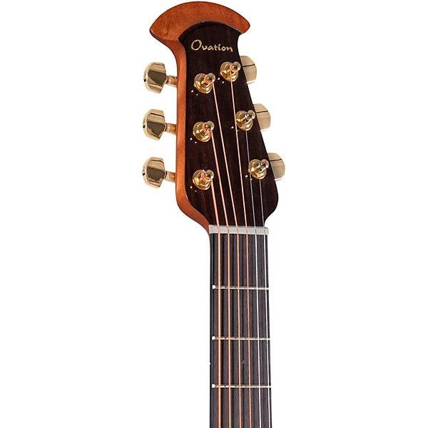 Ovation Celebrity Elite Plus CE44P-FKOA Mid-Depth Acoustic-Electric Guitar - Natural Koa detail image 8