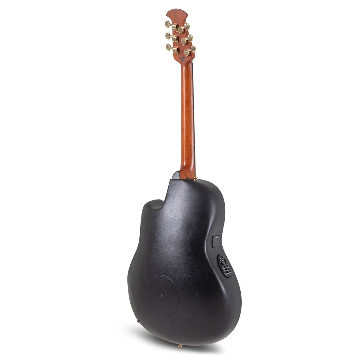 Ovation Celebrity Elite Plus CE44P-SM Mid-Depth Acoustic-Electric Guitar - Natural Spalted Maple detail image 6