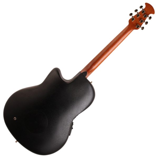 Ovation Celebrity Elite Plus CE44P-TGE Mid-Depth Acoustic-Electric Guitar - Dark Tiger Eye detail image 10