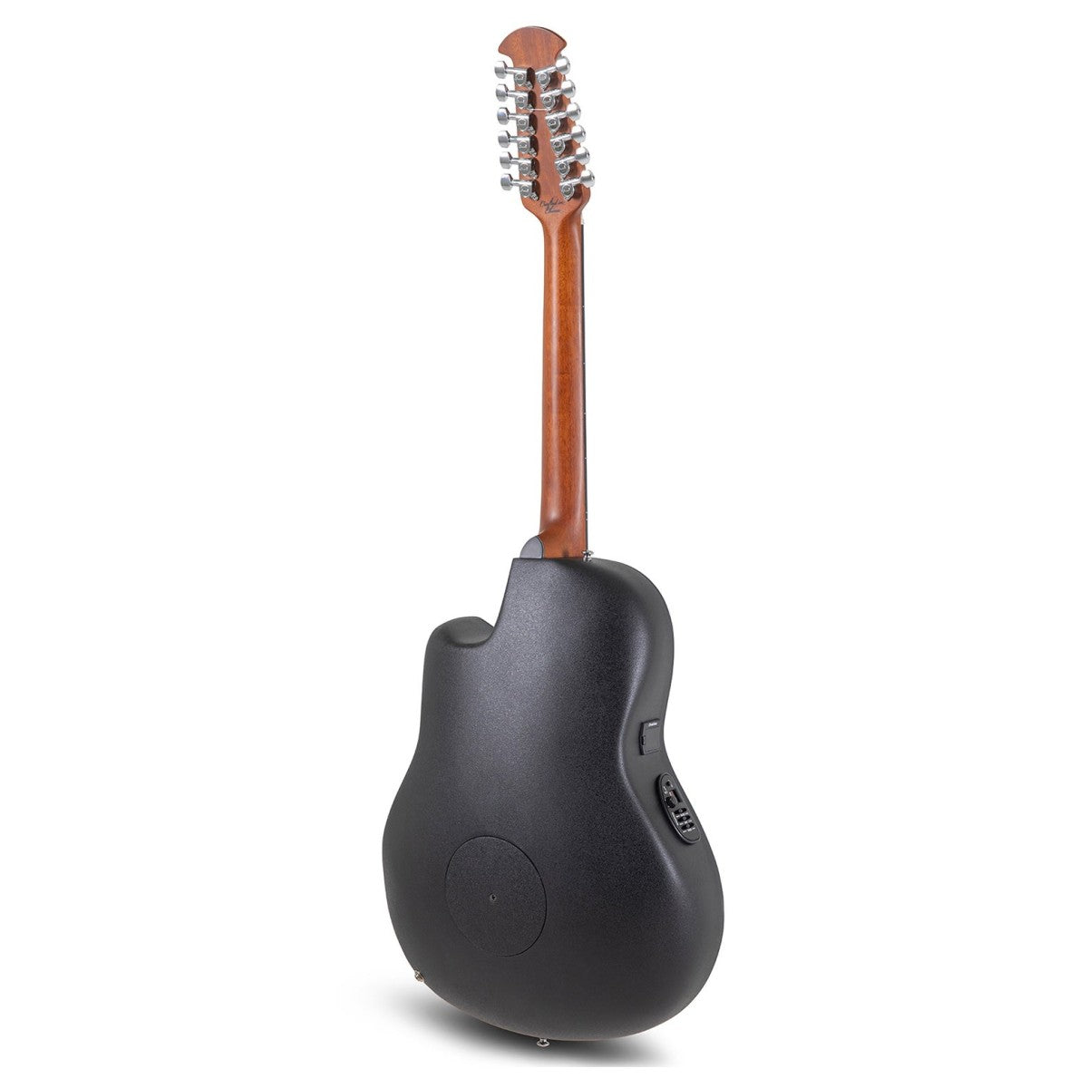 Ovation Elite Celebrity Mid-depth 12-string Acoustic-electric Guitar - Black detail image 7