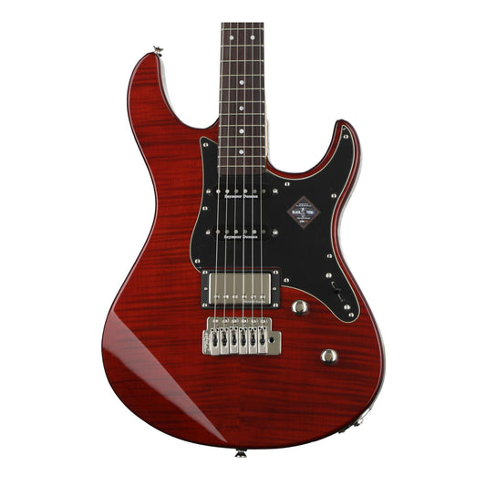 Yamaha Pacifica 612VII Electric Guitar in Flame Maple Root Beer product image