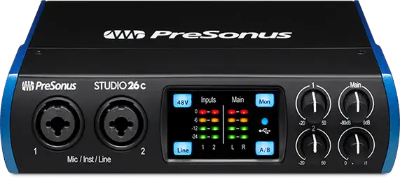 Presonus Studio 26C - Presonus - VisionSounds South Africa