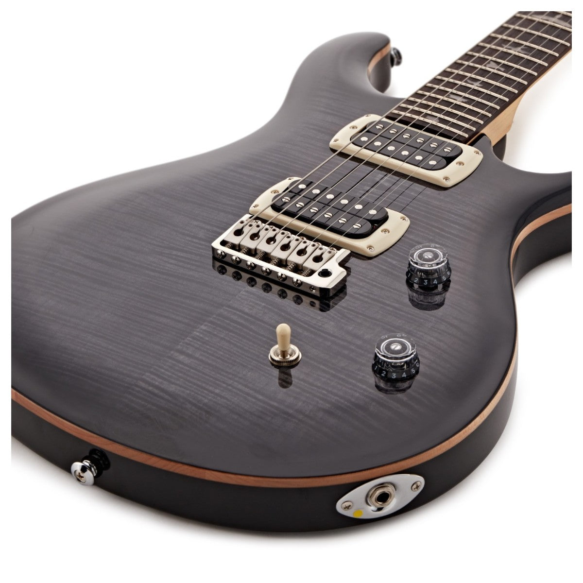 PRS SE CE24 Electric Guitar – Charcoal Burst detail image 5