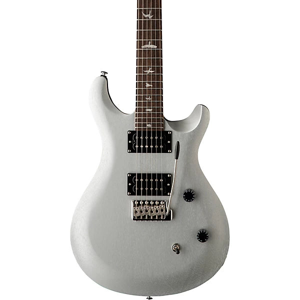 PRS SE CE24 Standard Satin Electric Guitar- Metallic Silver product image
