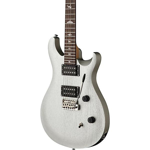 PRS SE CE24 Standard Satin Electric Guitar- Metallic Silver detail image 2
