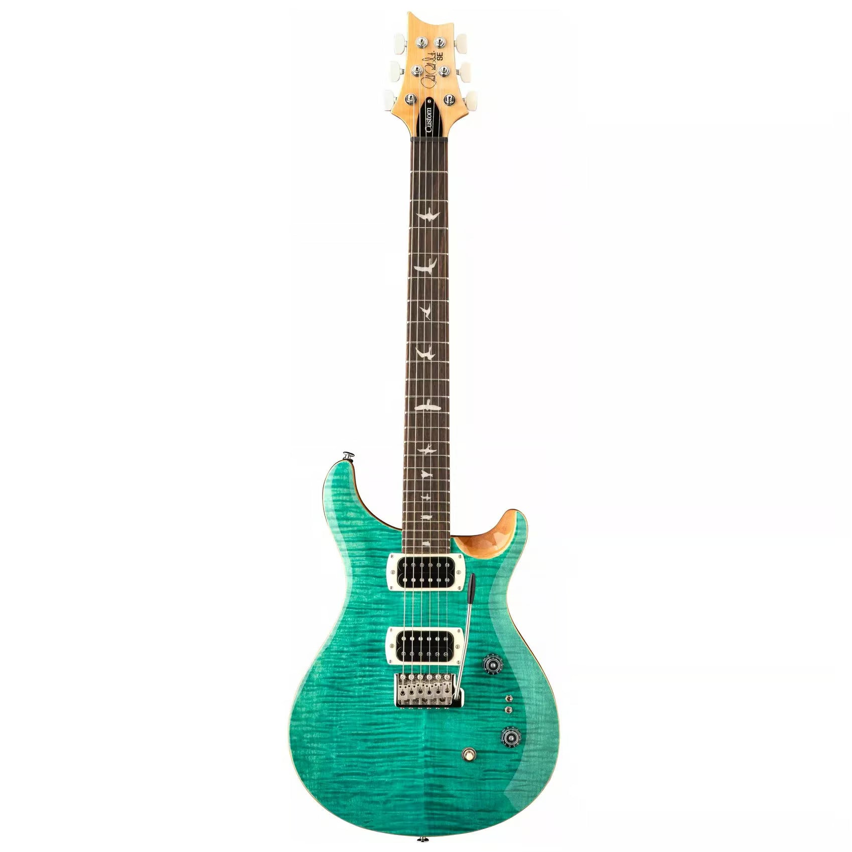 PRS SE Custom 24-08 Electric Guitar - Turquoise detail image 2