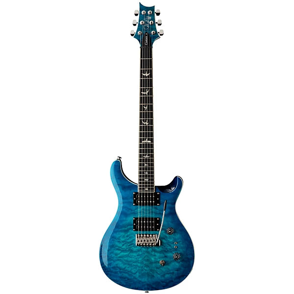 PRS SE Custom 24-08 Quilt Electric Guitar - Lake Blue detail image 2