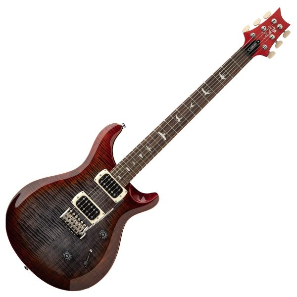 PRS SE Custom 24 Electric Guitar - Charcoal Cherry Burst detail image 8