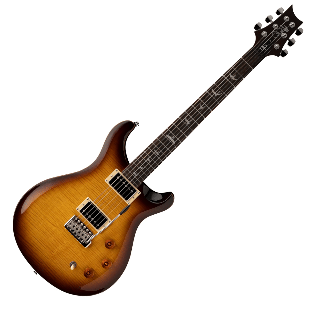 PRS SE DGT David Grissom Signature Solidbody Electric Guitar – McCarty Tobacco Sunburst detail image 3