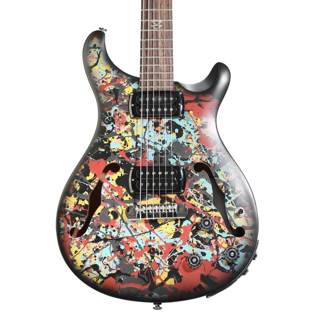 PRS SE Ed Sheeran Hollowbody I Piezo Baritone Electric Guitar - Cosmic Splash product image