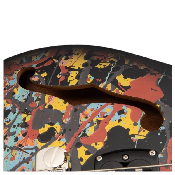 PRS SE Ed Sheeran Hollowbody I Piezo Baritone Electric Guitar - Cosmic Splash detail image 12