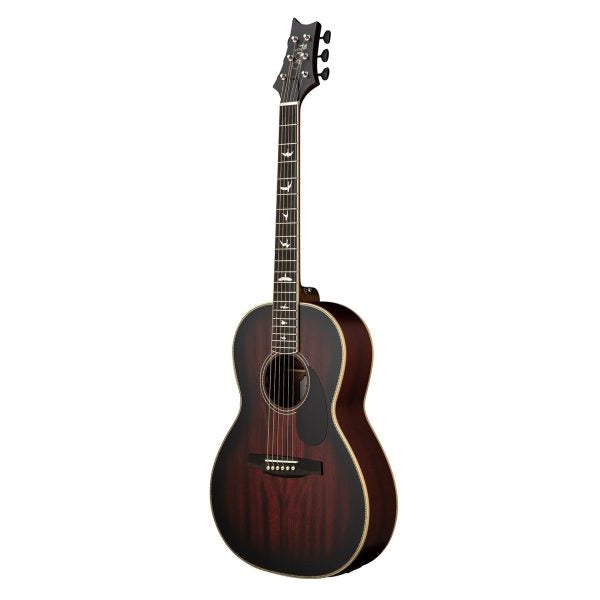 PRS SE P20 Parlor Acoustic-electric Guitar - Fire Red Burst detail image 9
