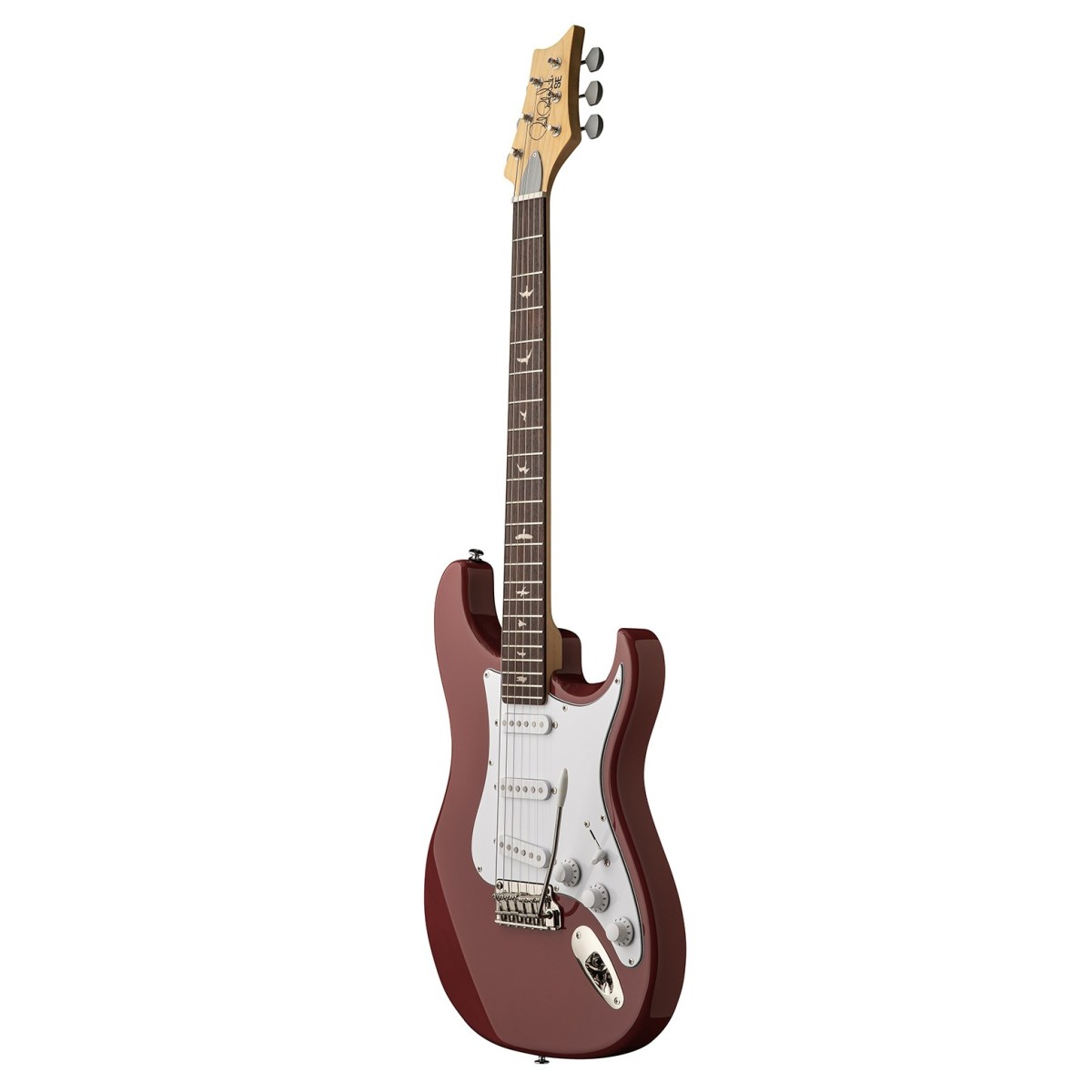 PRS SE Silver Sky Electric Guitar - Derby Red with Rosewood Fingerboard detail image 3
