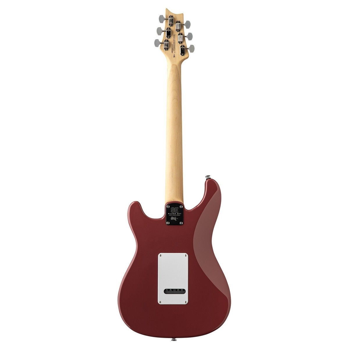 PRS SE Silver Sky Electric Guitar - Derby Red with Rosewood Fingerboard detail image 4