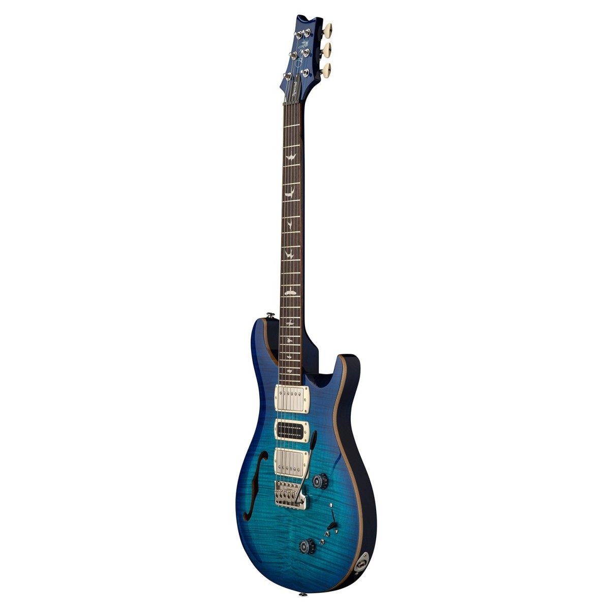 PRS SE Special Semi-Hollow Electric Guitar - Lake Blue detail image 3