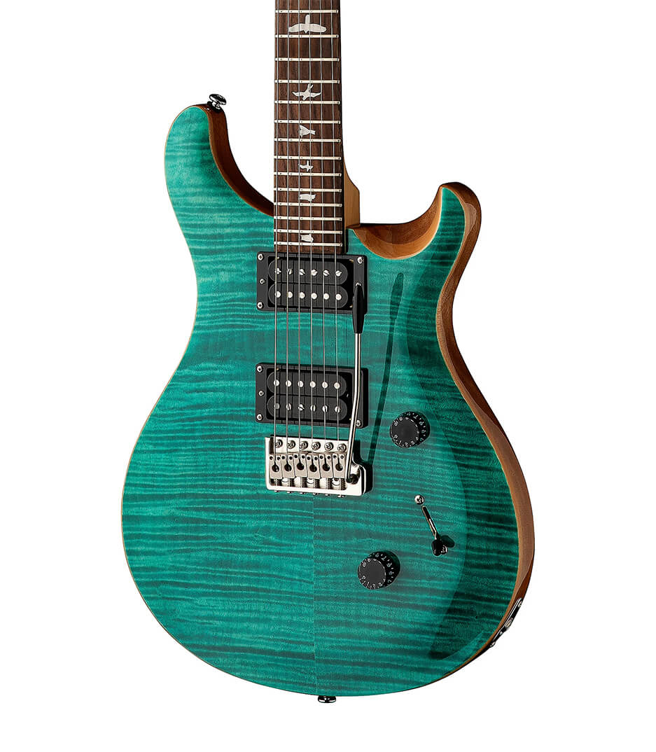 PRS SE Custom 24 Electric Guitar - Turquoise detail image 2