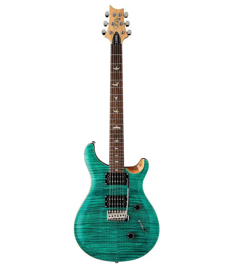 PRS SE Custom 24 Electric Guitar - Turquoise detail image 3