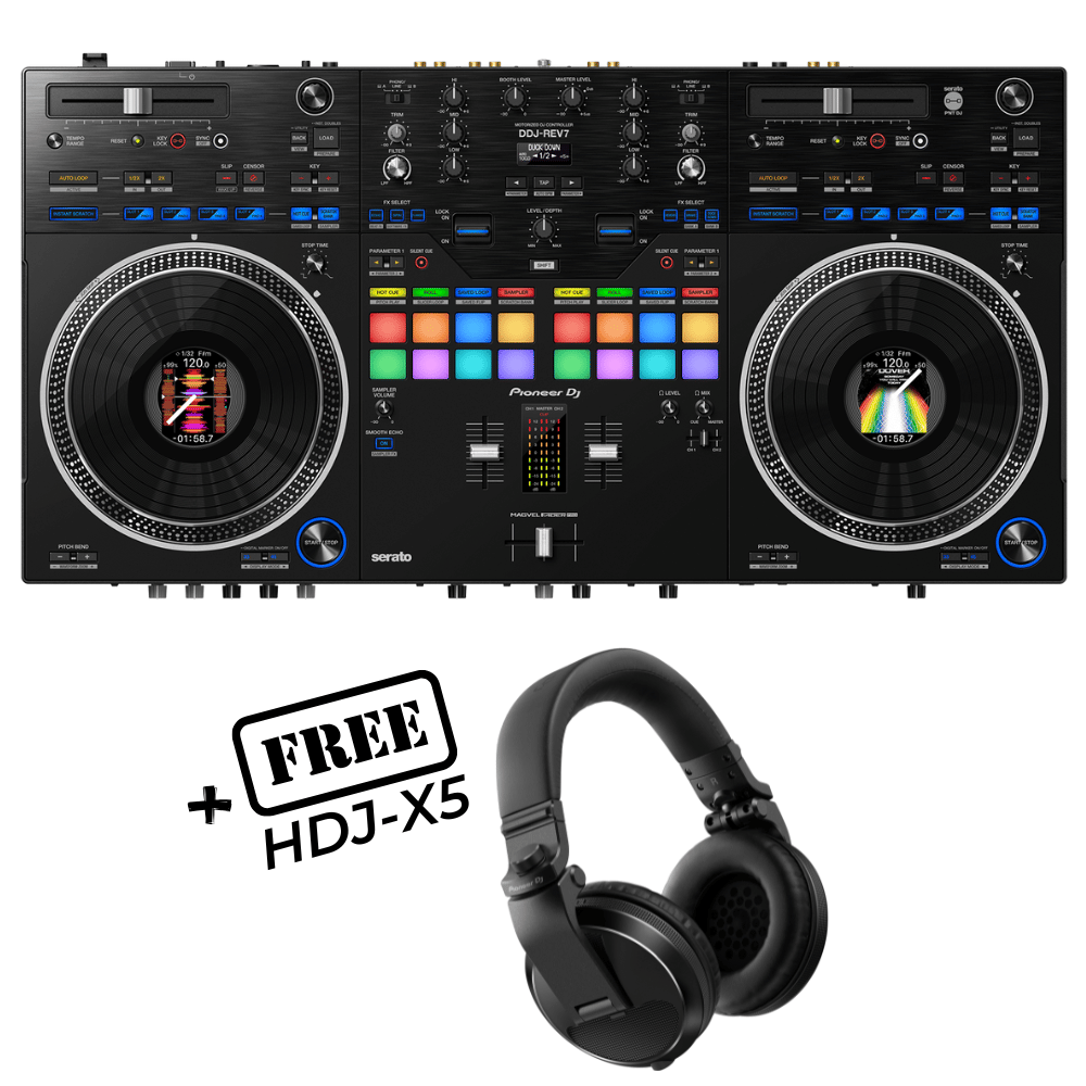 Pioneer DDJ-REV7 (FREE PIONEER HDJ-X5) - Pioneer - VisionSounds South Africa
