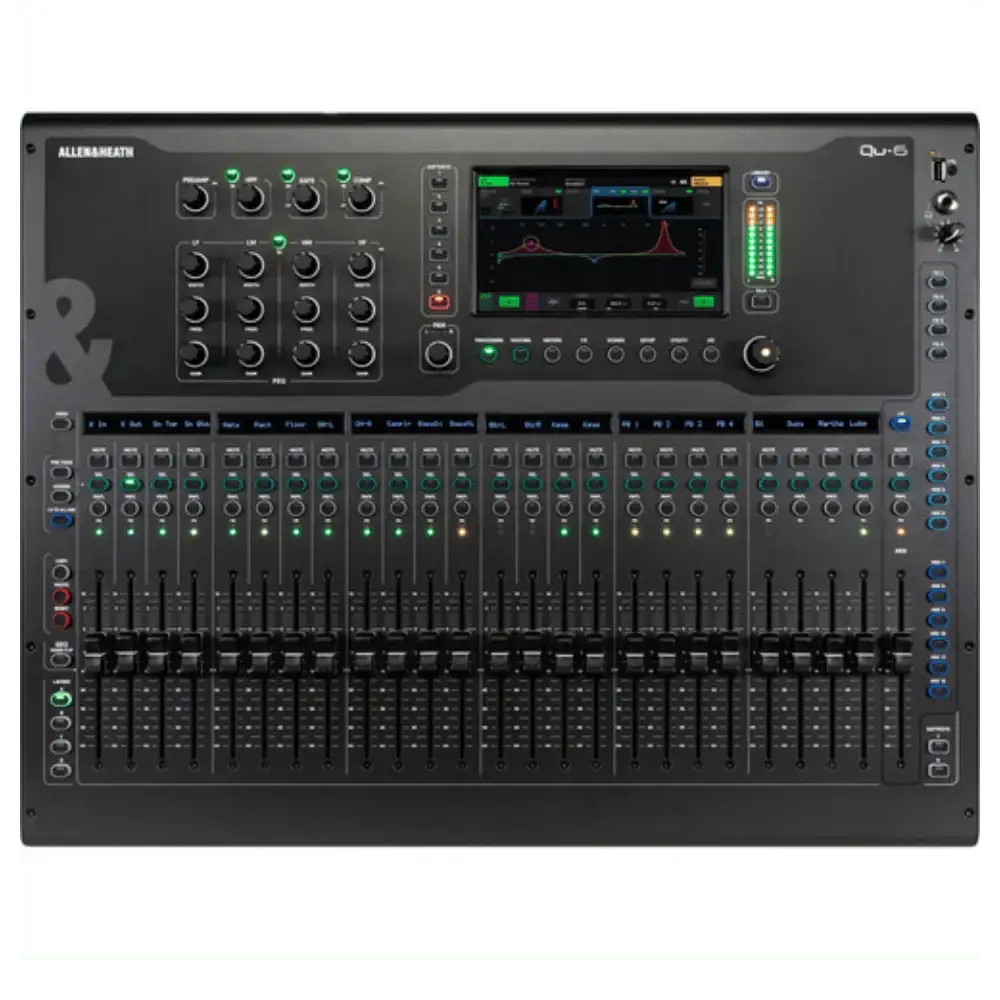 Allen & Heath: Qu-6 - Allen & Heath - VisionSounds South Africa