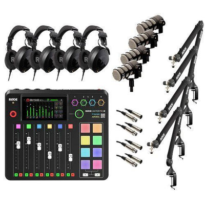 RODE Rode 4 Person Podcast Bundle - RODE
