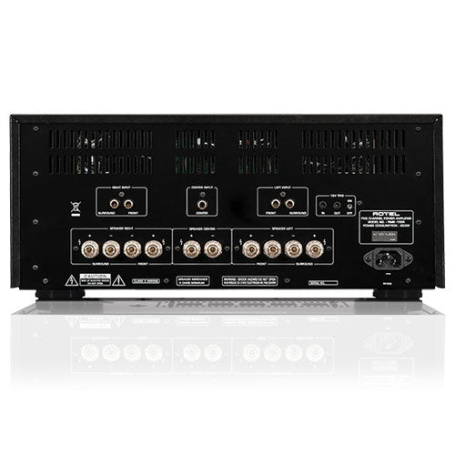 Rotel RMB1555 Power Amplifier view 2