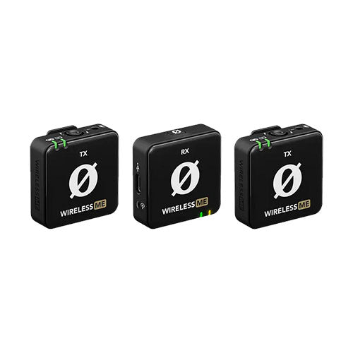 Rode Wireless ME Dual Compact Digital Wireless Microphone System (2.4 GHz, Black) - Rode