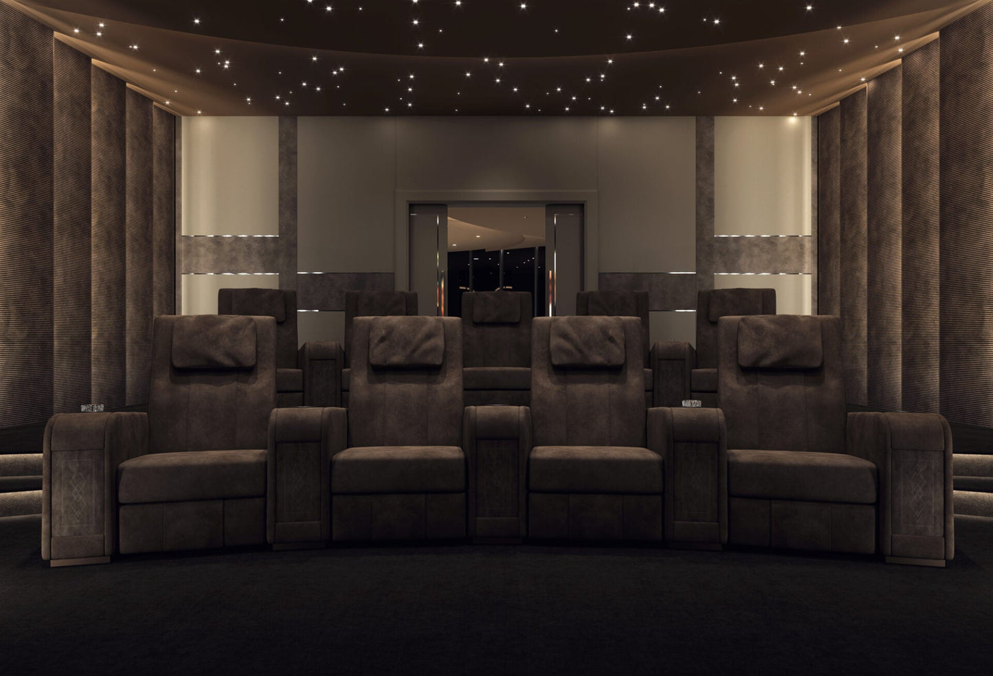 Vismara Comfort Home Cinema Chair — rear view