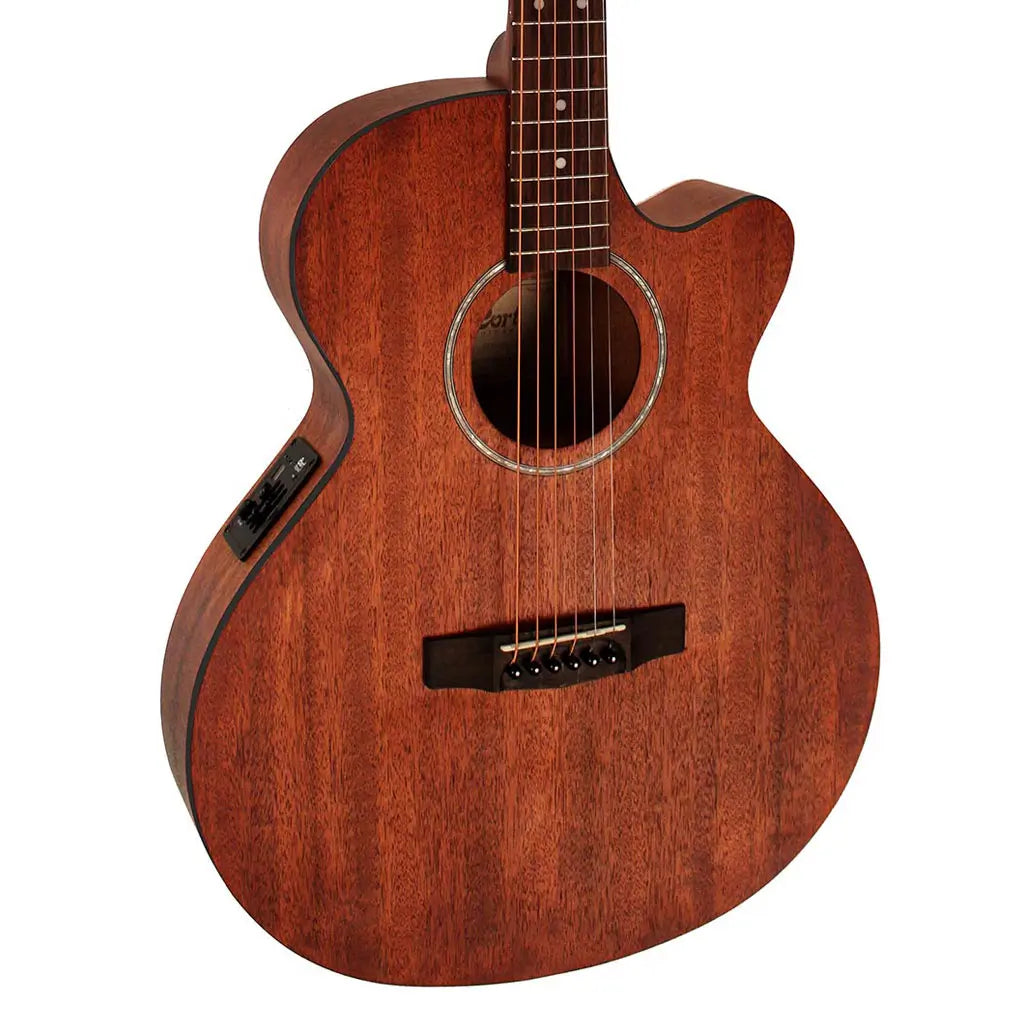 Cort SFX-MEM Acoustic-Electric Guitar – Natural Mahogany product image