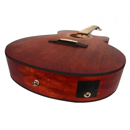 Cort SFX-MEM Acoustic-Electric Guitar – Natural Mahogany detail image 4