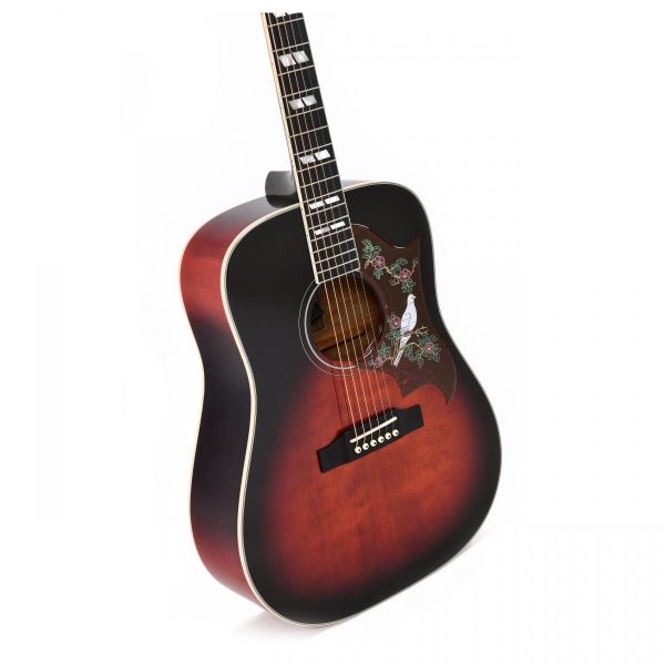 Sigma DA-SG7 Dreadnought Electro Acoustic, Sunburst detail image 7