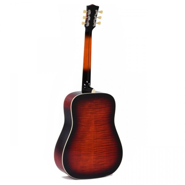 Sigma DA-SG7 Dreadnought Electro Acoustic, Sunburst detail image 9