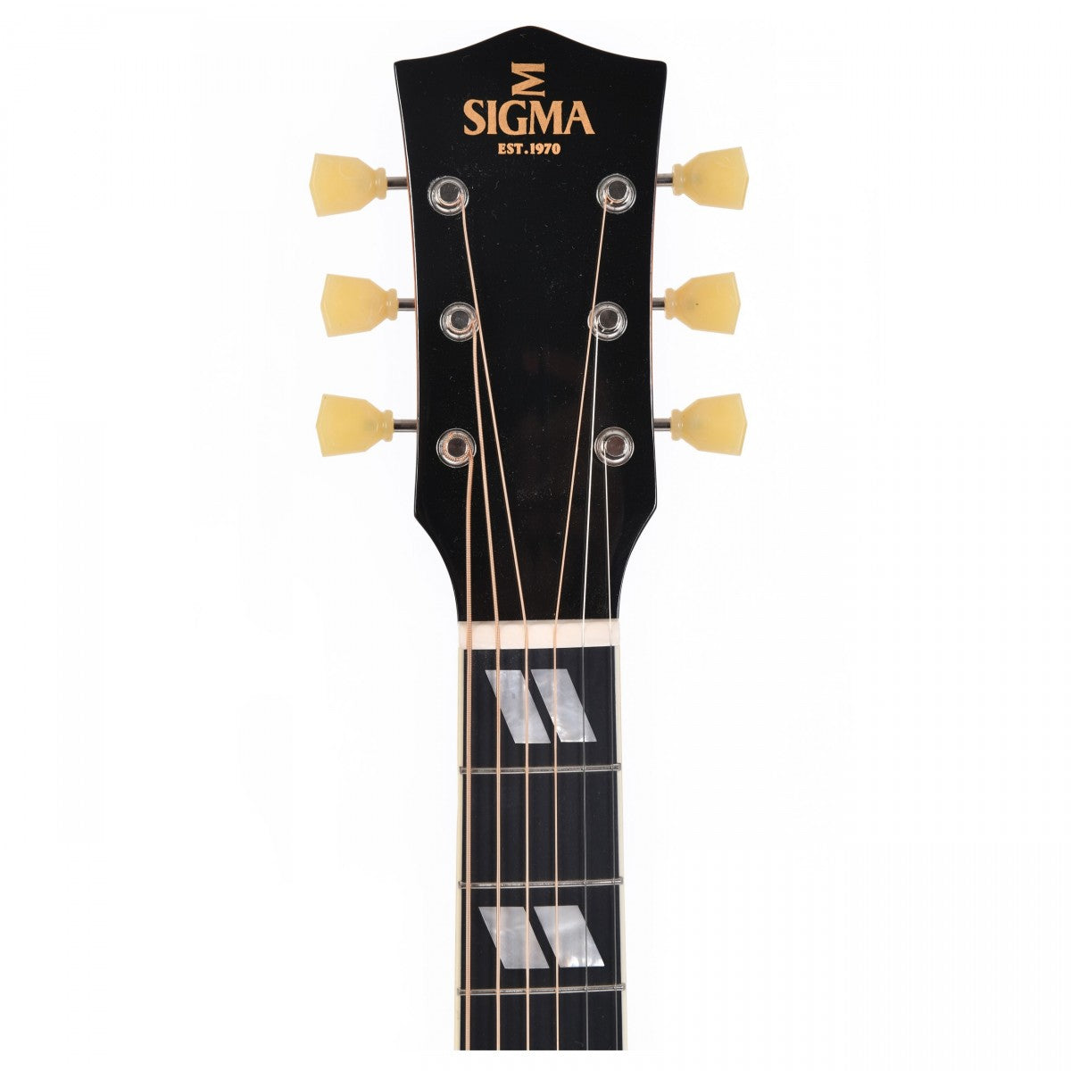 Sigma DA-SG7 Dreadnought Electro Acoustic, Sunburst detail image 5