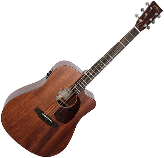 Sigma DMC-15E - Natural Satin Acoustic Electric Guitar detail image 2
