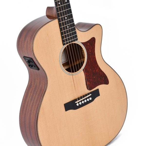 Sigma GMC-1E Grand Auditorium - Acoustic Electric Guitar - Natural detail image 10