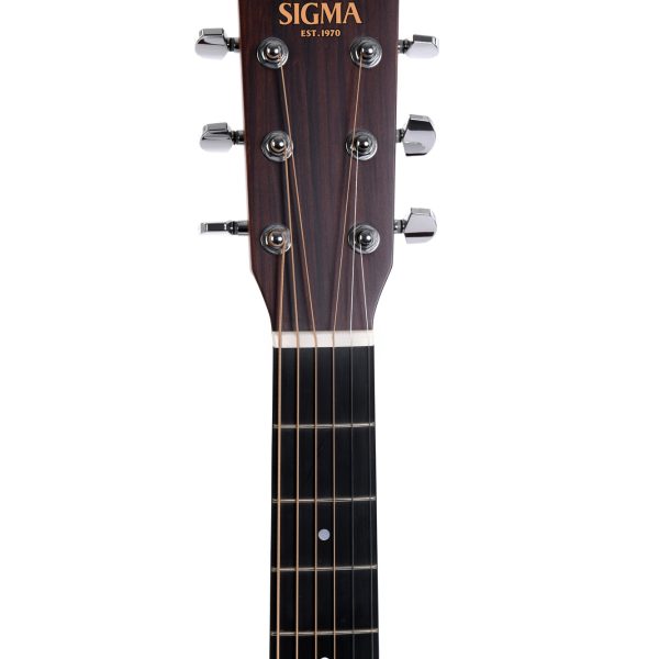 Sigma GMC-1E Grand Auditorium - Acoustic Electric Guitar - Natural detail image 11