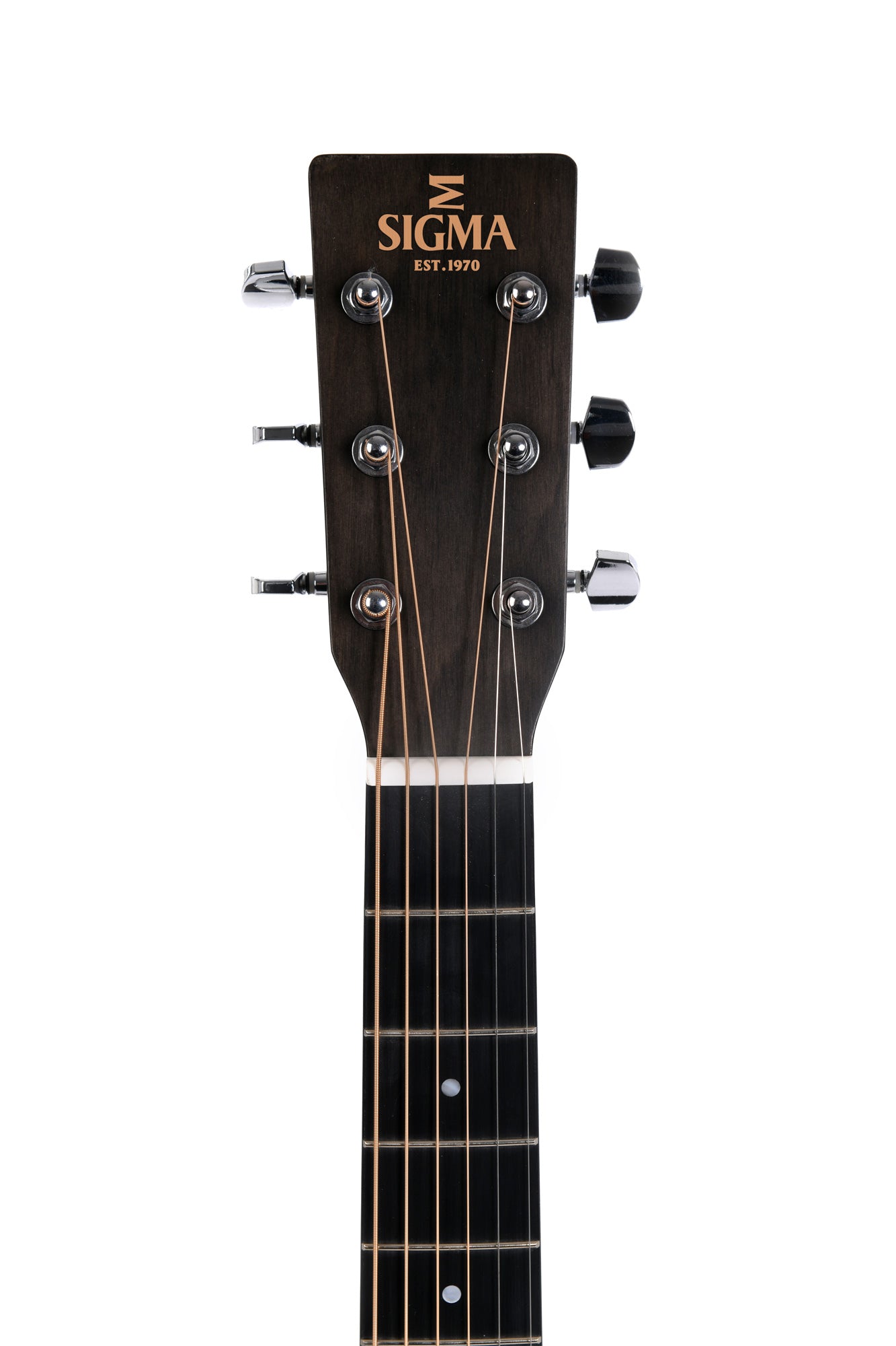 Sigma GMC STE BKB Acoustic Electric Guitar – Black Burst detail image 4