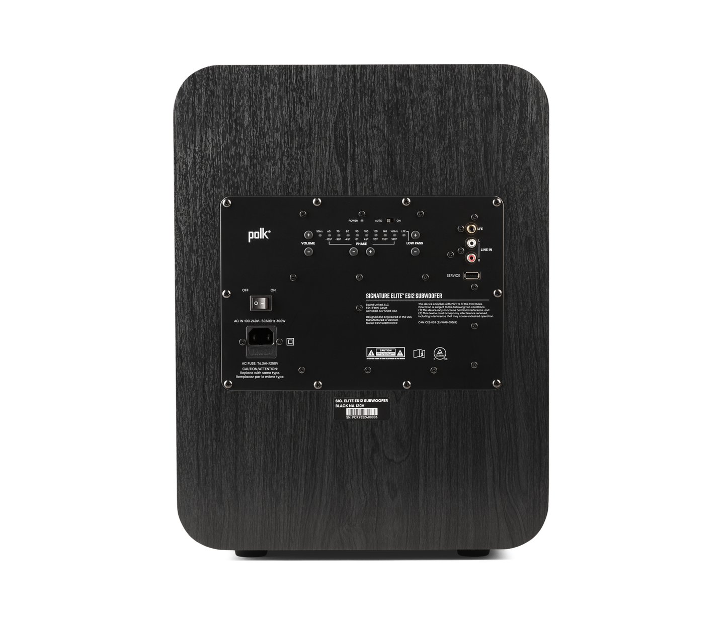 Polk Audio Signature Elite ES12 Subwoofer - View 3