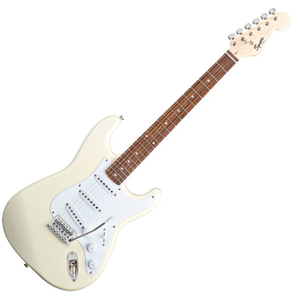 Fender Squier Bullet Stratocaster With Trem in Arctic White - Electric Guitar detail image 4